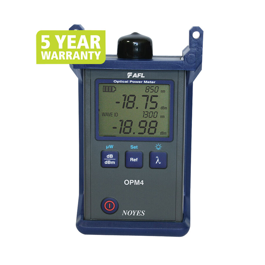 OPM4 Optical Power Meter with Wave ID and Set Reference (user guide)