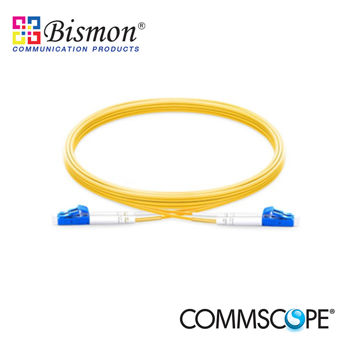 LC-LC 1.8mm SINGLEMODE OS2 DPX LSZH&OFNR 3M (Commscope) | Bismon