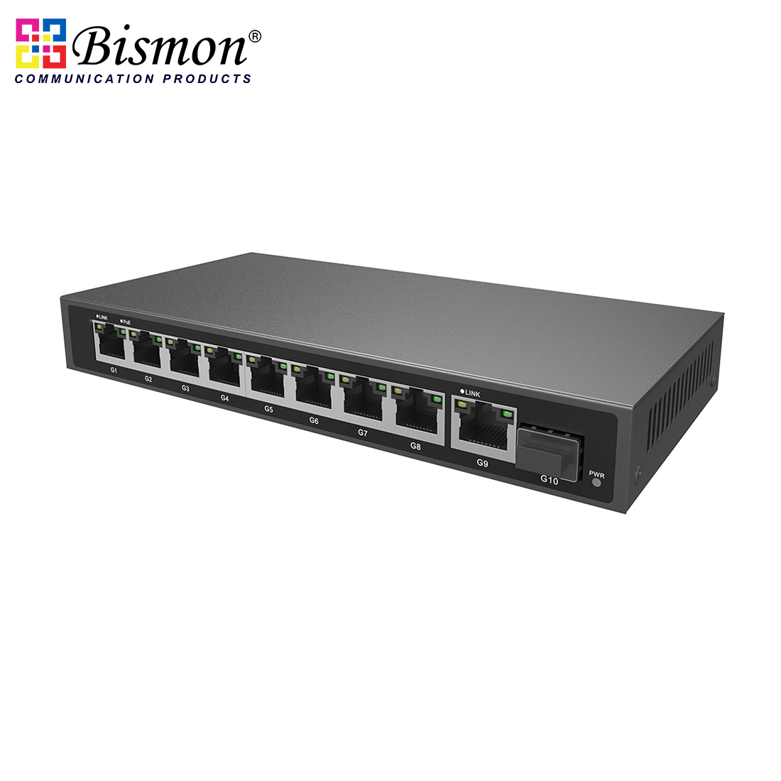 Full-gigabit-10-port-PoE-switch