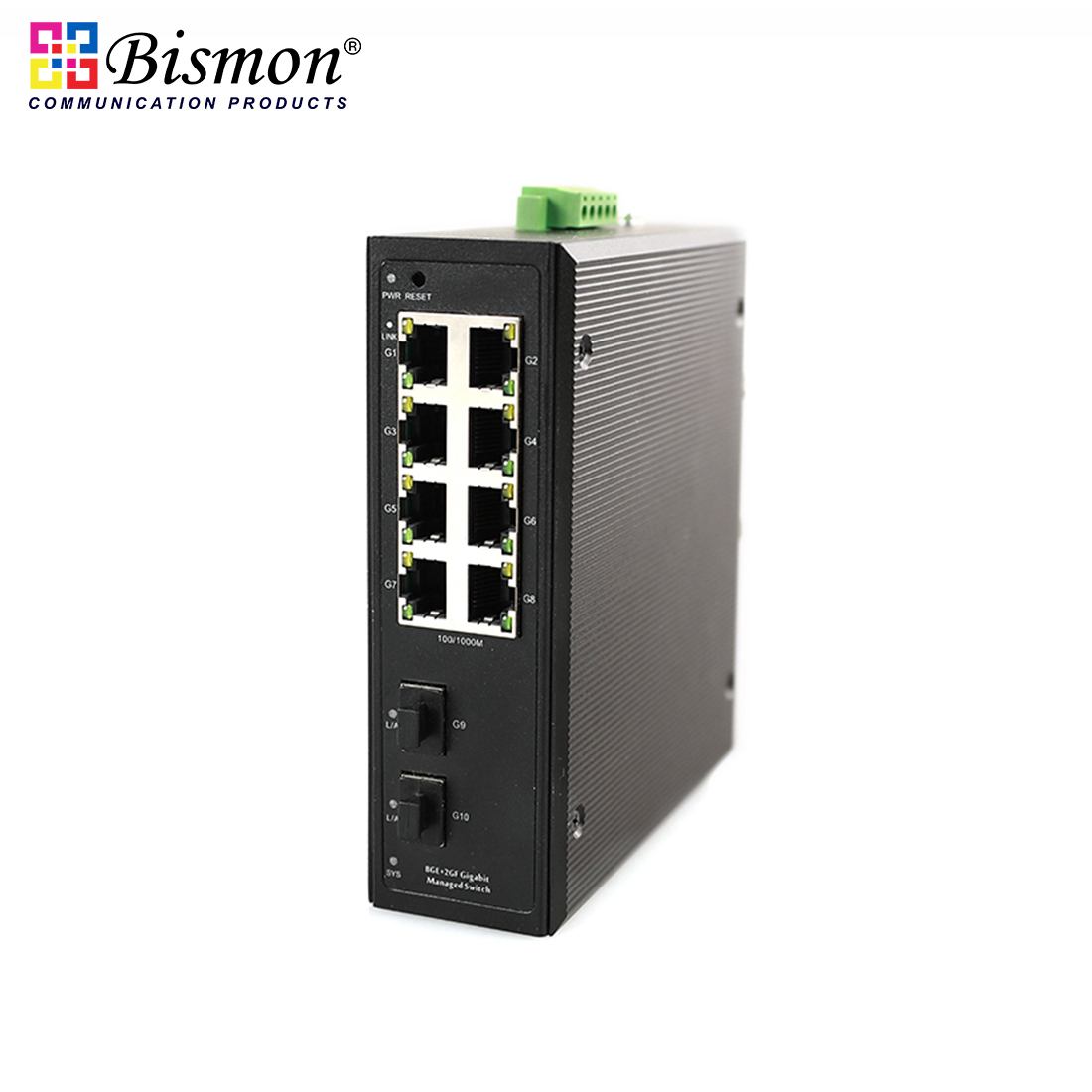 Full-gigabit-10-port-cloud-managed-industrial-Ethernet-fiber-switch