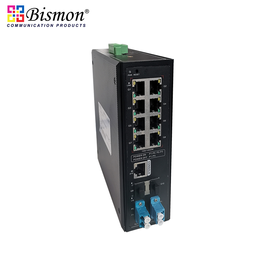 Full-gigabit-10-port-managed-bypass-industrial-Ethernet-switch