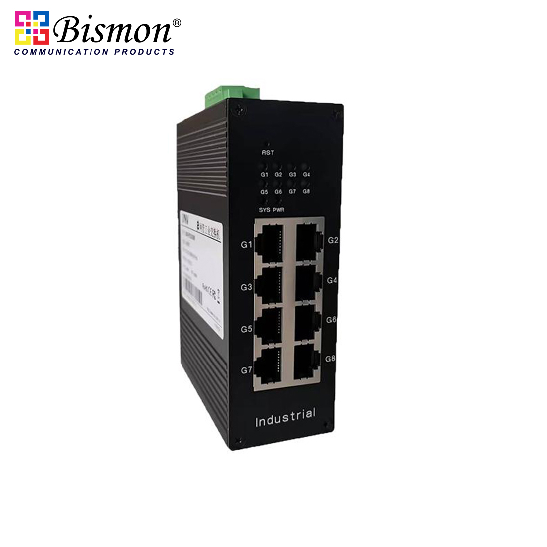 Full-gigabit-8-port-cloud-managed-industrial-Ethernet-fiber-switch