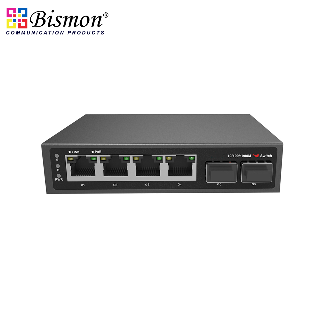 Full-gigabit-6-port-bt-PoE-fiber-switch