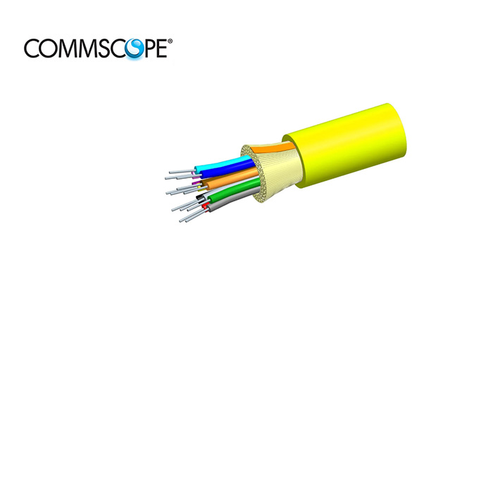 Commscope-TeraSPEED-Riser-Distribution-Cable-12F-Single-Unit-Yellow