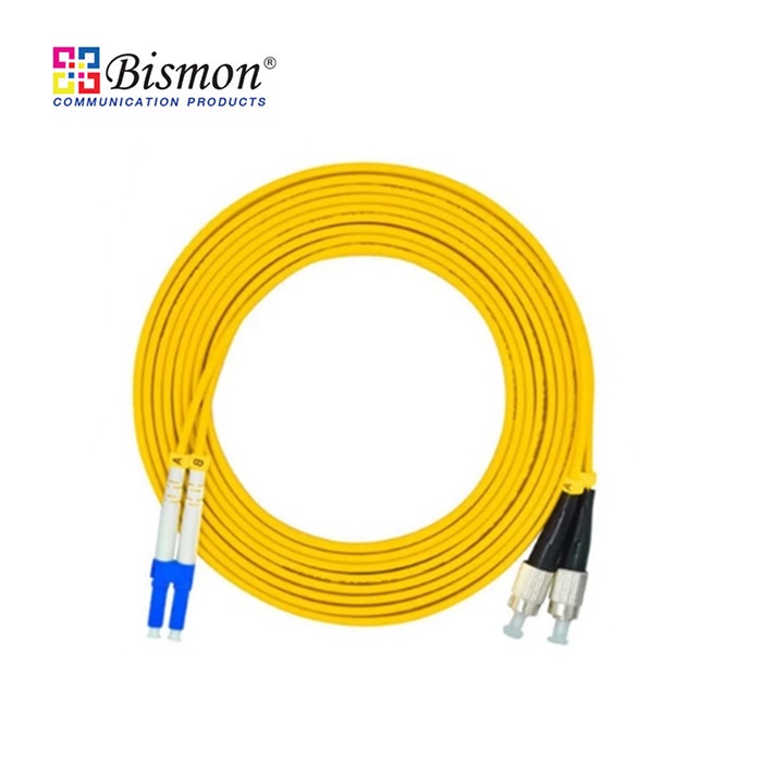 FC-LC-Patch-Cord-Fiber-optic-Duplex-Single-Mode-9-125um-2-3-5-10-Meters