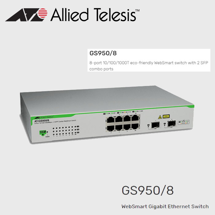 GS950-8-8-port-10-100-1000T-eco-friendly-WebSmart-switch-with-2-SFP-combo-ports