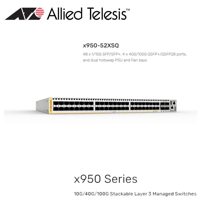 x950-52XTQm-48-port-1G-2-5G-5G-10G-copper-stackable-switch-with-4-x-40G-100G-ports-QSFP-QSFP28-ports