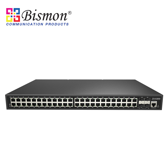 48-Ports-RJ45-10-100-1000M-With-4xSFP-Slot-Uplink-L2-managed-Ethernet-aggregation-core-switch