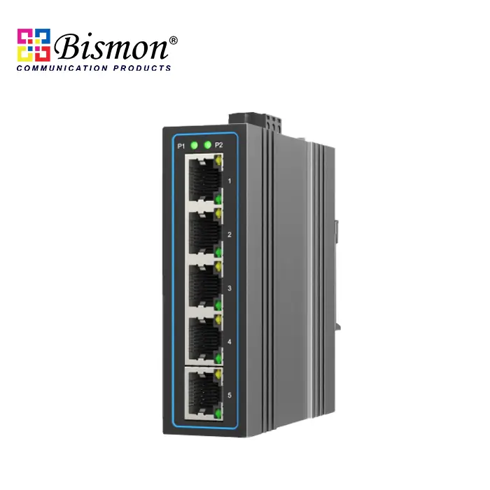5x10-100Base-T-Un-managed-Industrial-Switch-IP40