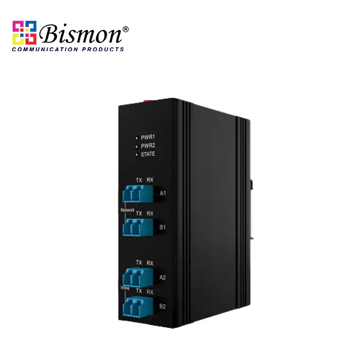 8-Port-LC-duplex-adapter-Single-mode-Bypass-Switch