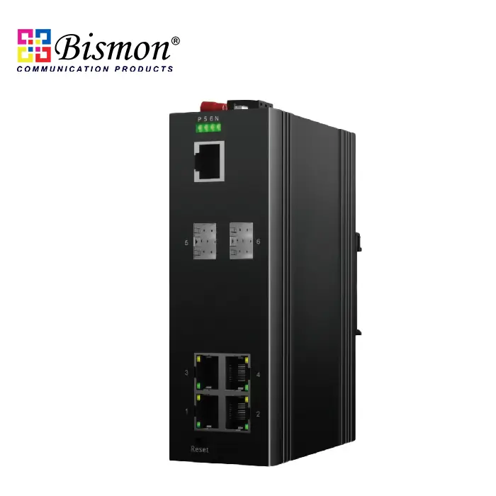 4-port-10-100-1000Base-T-PoE-with-2xSFP-slot-Fiber-Managed-Industrial-grade-Switch