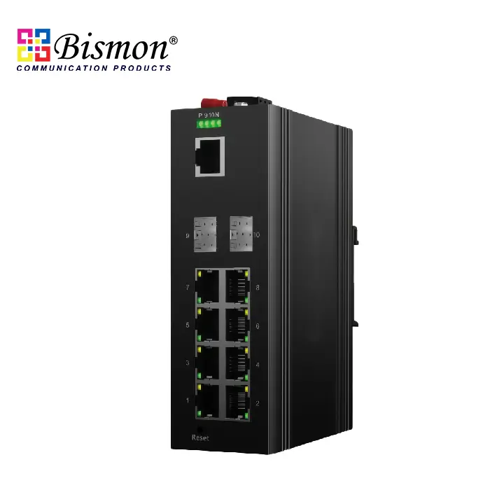 8-port-10-100-1000Base-T-PoE-PoE-with-2xSFP-slot-Fiber-Managed-Industrial-grade-Switch