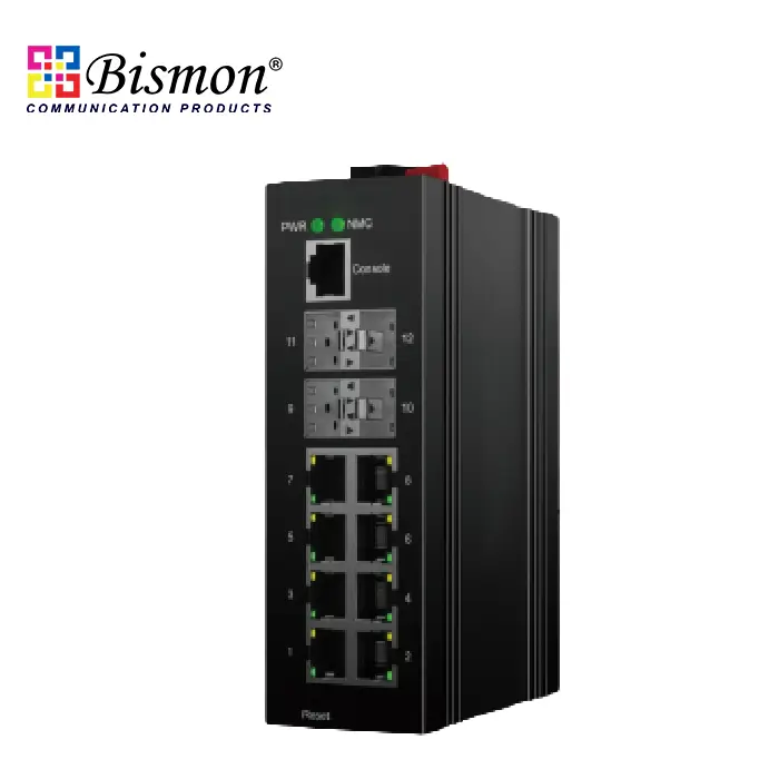 8-port-10-100-1000Base-T-with-4xSFP-slot-Fiber-Managed-Industrial-grade-Switch