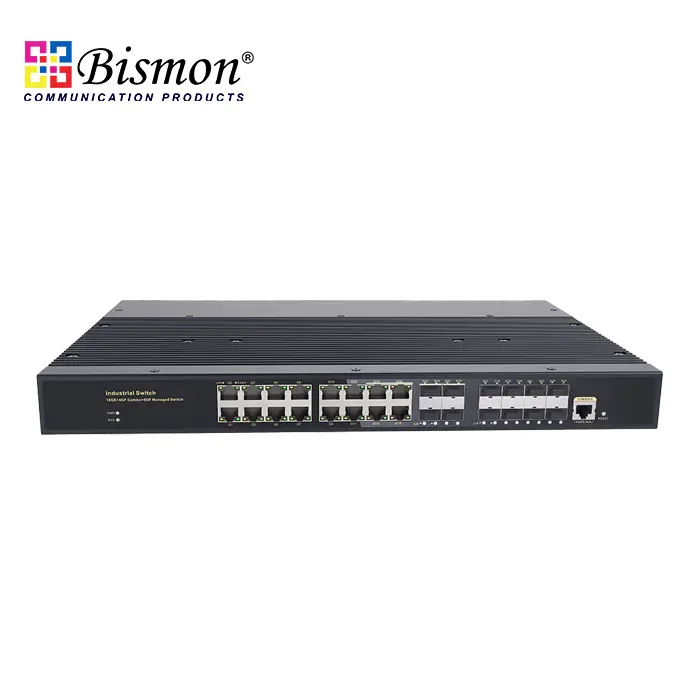 1U-Rack-19inch-16-Port-RJ45-100-1000M-8SFP-1000M-4-SFP-Fiber-Combo-Industrial-Switch-Managed-L2