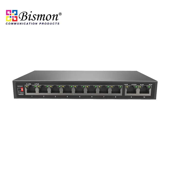 10M-250m-transmission-10-100M-10-port-PoE-switch