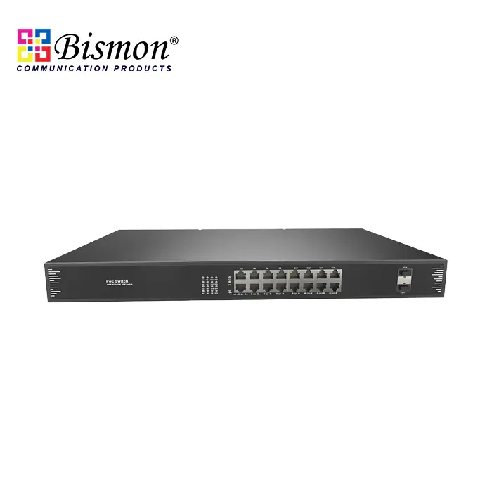 16-Port-10-100-1000M-PoE-2xSFP-slot-19-Unmanaged-Switch