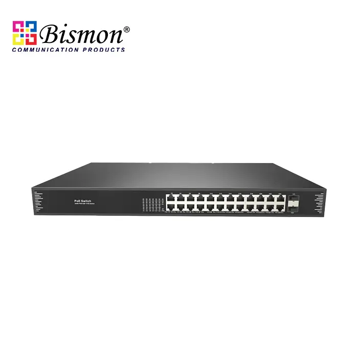 24-Port-10-100-1000M-PoE-2xSFP-slot-Unmanaged-Switch-600W