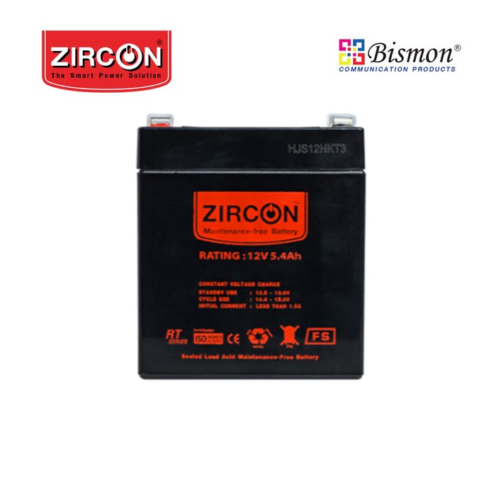 ZIRCON-ZC-Battery-12V-5-4AH