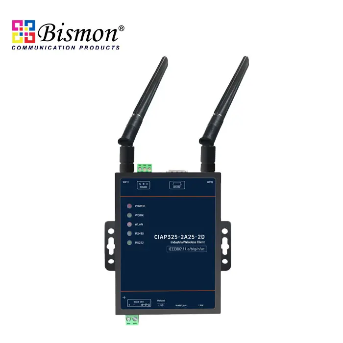 Dual-Band-Wi-Fi-Device-Server-1x10-100Base-T-X-WAN-port-1x10-100Base-T-X-LAN-port-1xRS232-485-serial-port