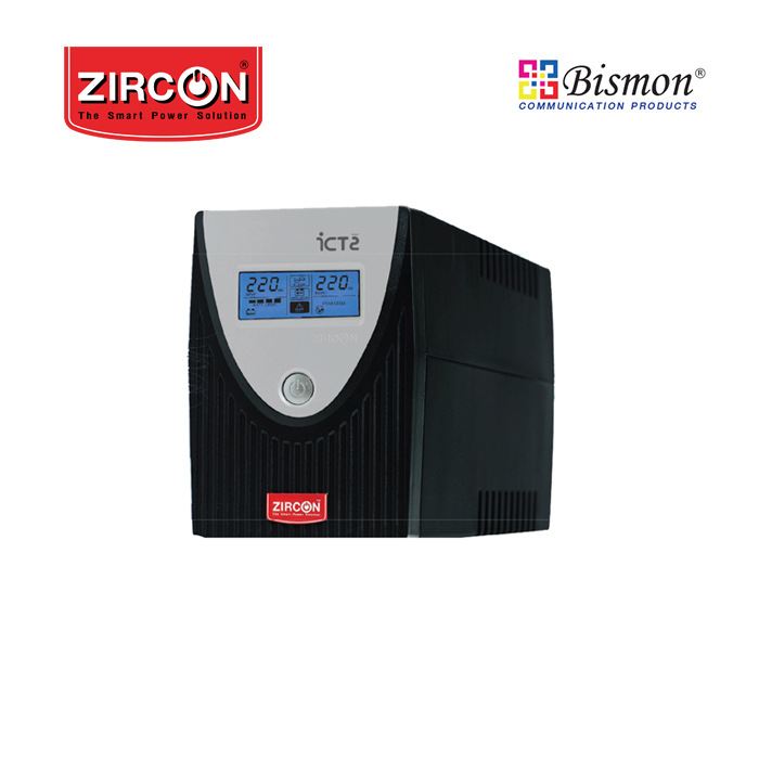 Zircon-Line-Interactive-UPS-ICT-2-Fighting-800VA-480W-Digital-Display-Tower-type