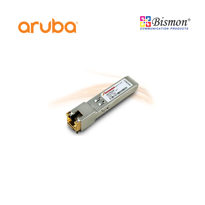 Aruba-1G-SFP-RJ45-T-100m-Cat5e-XCVR