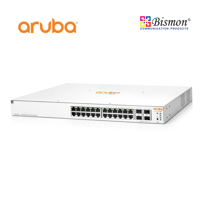 Aruba-JL684B-IOn-1930-24Port-10-100-1000M-PoE-4SFP-1-10GB-370W-Switch