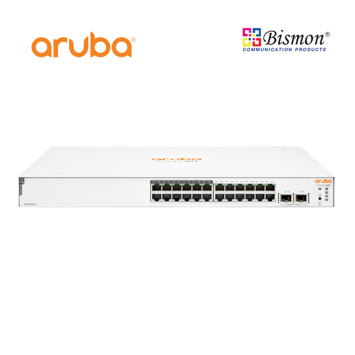 Aruba-JL813A-Instant-On-1830-24G-12p-CL4-PoE-2SFP-195W-Switch