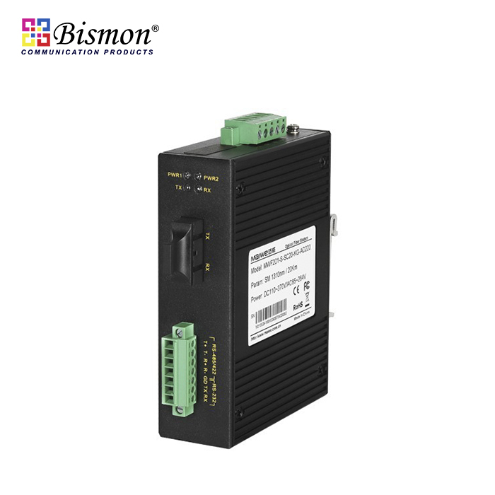 1-Port-RS232-485-422-to-Fiber-Converter-SM-20km-SC-Dual-fiber