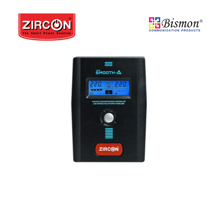 Zircon-Line-Interactive-UPS-Smooth-A-1000VA-550W-Digital-Display-Tower-type