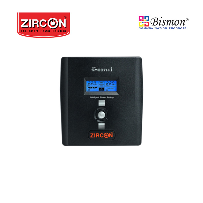 Zircon-Line-Interactive-UPS-Smooth-i-1000VA-600W-Digital-Display-Tower-type