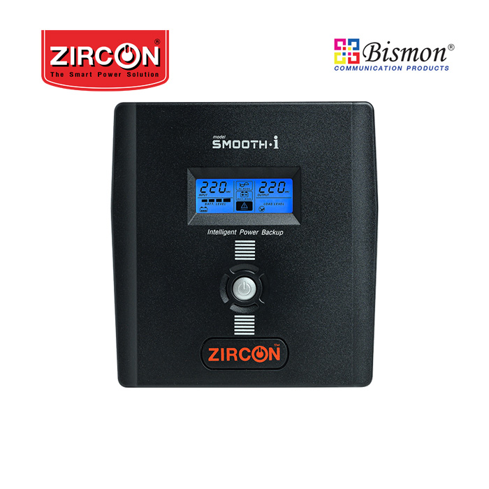 Zircon-Line-Interactive-UPS-Smooth-i-1200VA-720W-Digital-Display-Tower-type