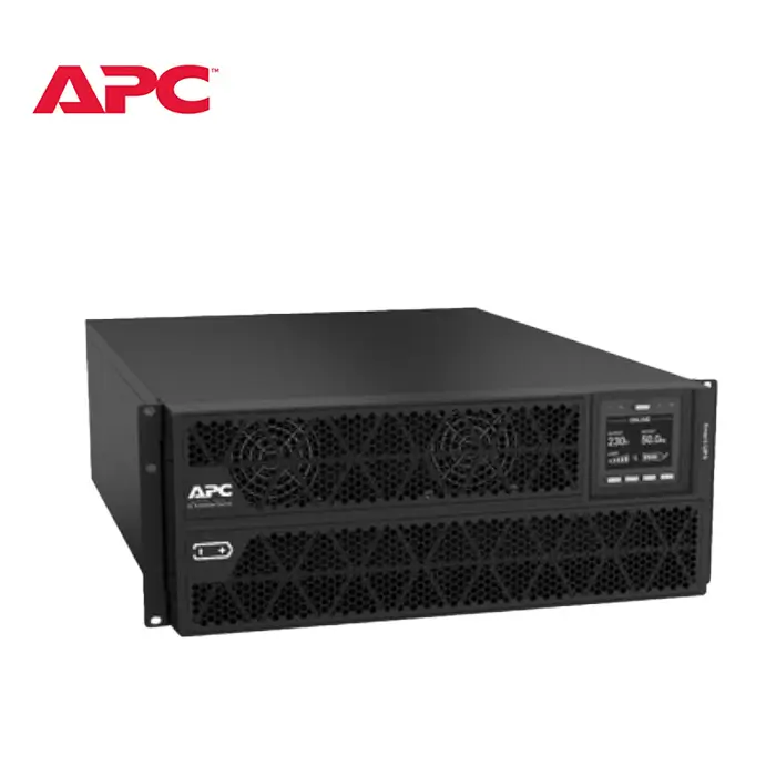 APC-Smart-UPS-On-Line-5kVA-5kW-Rack-Tower-230V-2x-IEC-C13-1x-IEC-C19-Hard-wire-3-wire-H-N-E-outlets-Network-Card-W-O-rail-kit