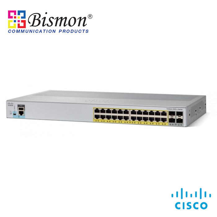 Catalyst 2960L 24 port GigE, 4 x 1G SFP, LAN Lite, Asia Pac