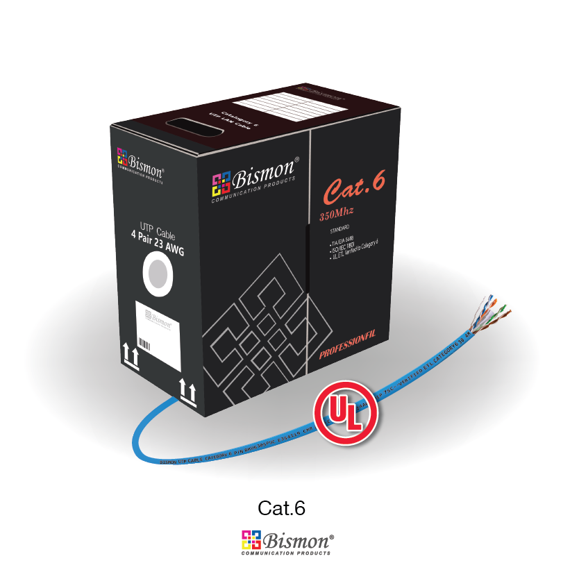 CAT6-UTP-600MHz-CABLE-UL-CM-RATE-305M-Reel