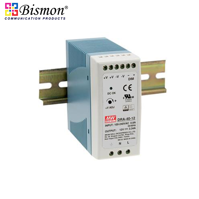Meanwell-Industrial-DIN-Rail-Power-adapter-40W-Single-Output-Switching-Power-Supply-DRA-40-24