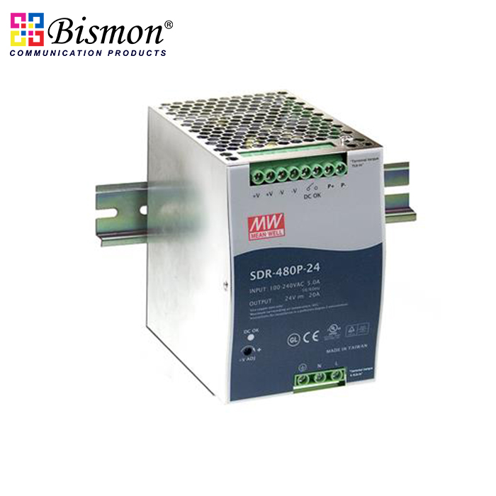 Meanwell-Industrial-DIN-Rail-Power-adapter-480W-Single-Output-Industrial-DIN-RAIL-with-PFC-and-Parallel-Function-SDR-480P-48