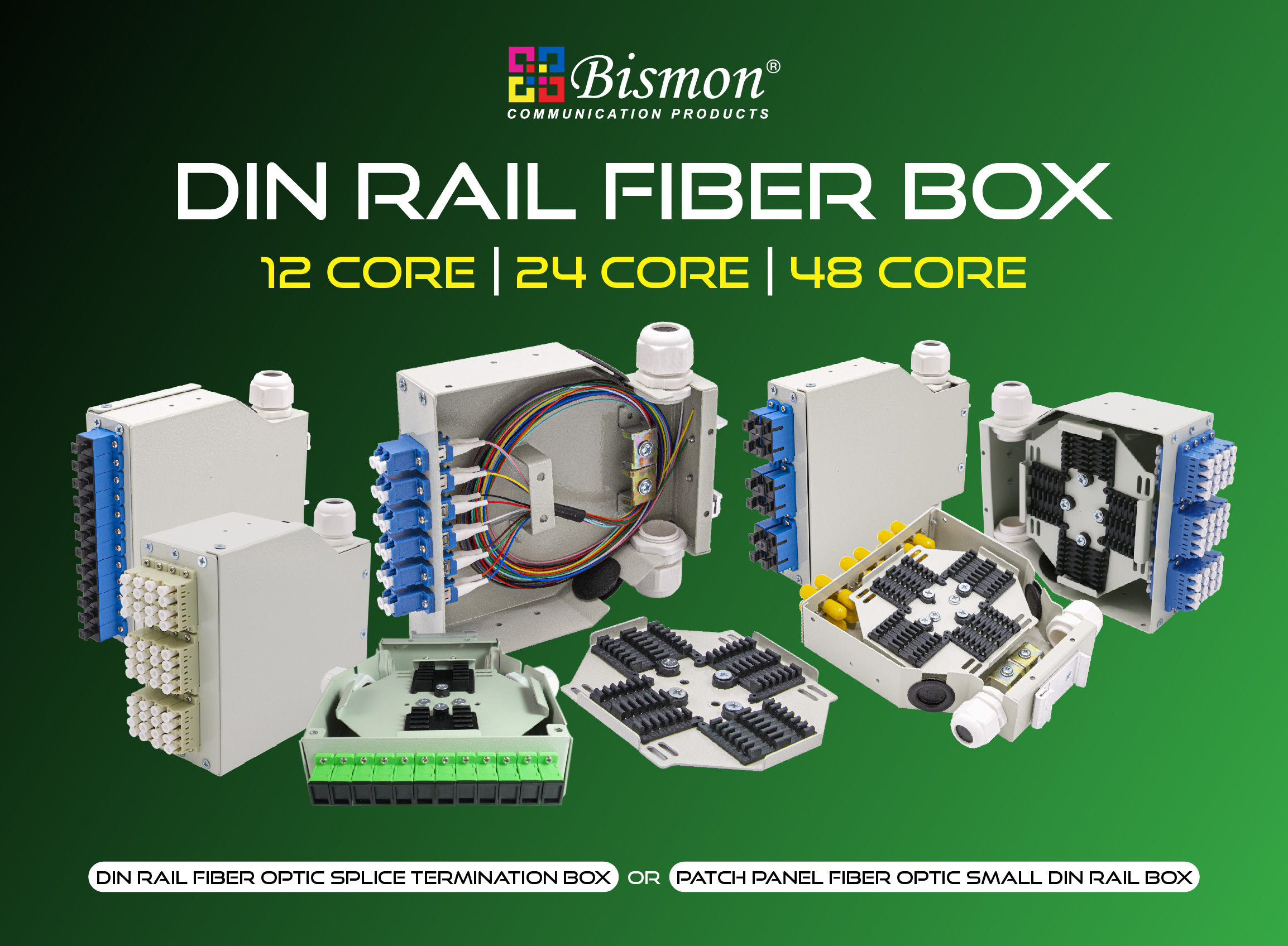 DIN-RAIL Fiber Box