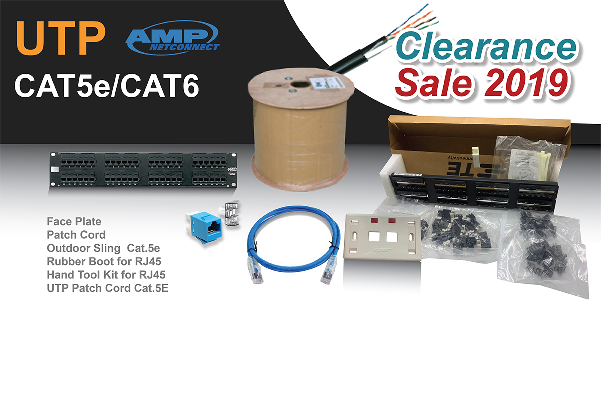 Clearance Sale UTP Solution of AMP-Netconnect AUG 2019