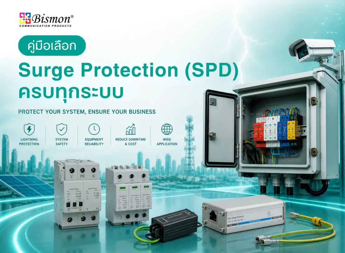 คู่มือเลือก Surge Protection (SPD) ครบทุกระบบ