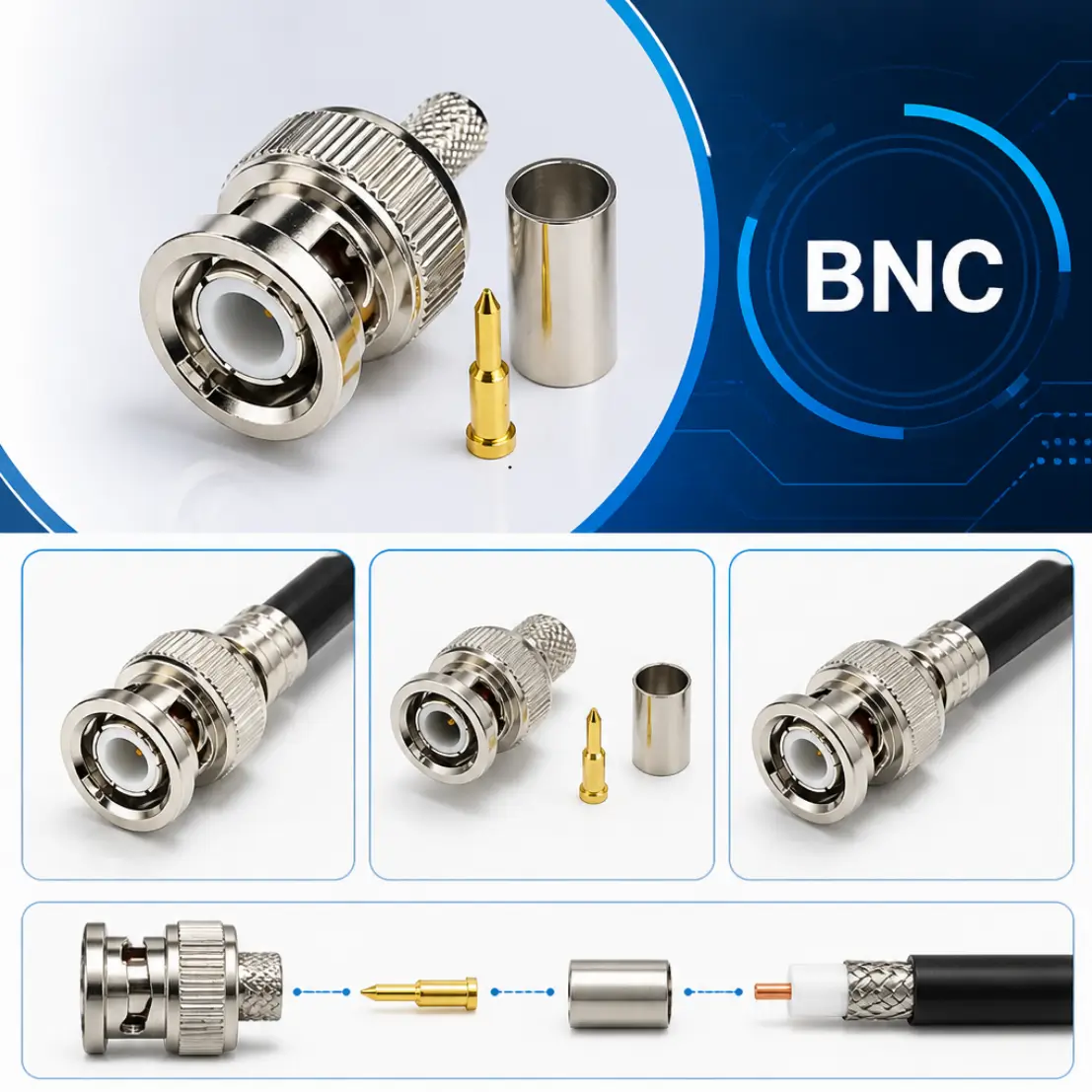 สาย Coaxial / สาย RG คืออะไร? มีกี่ชนิด ใช้กับงานอะไรบ้าง