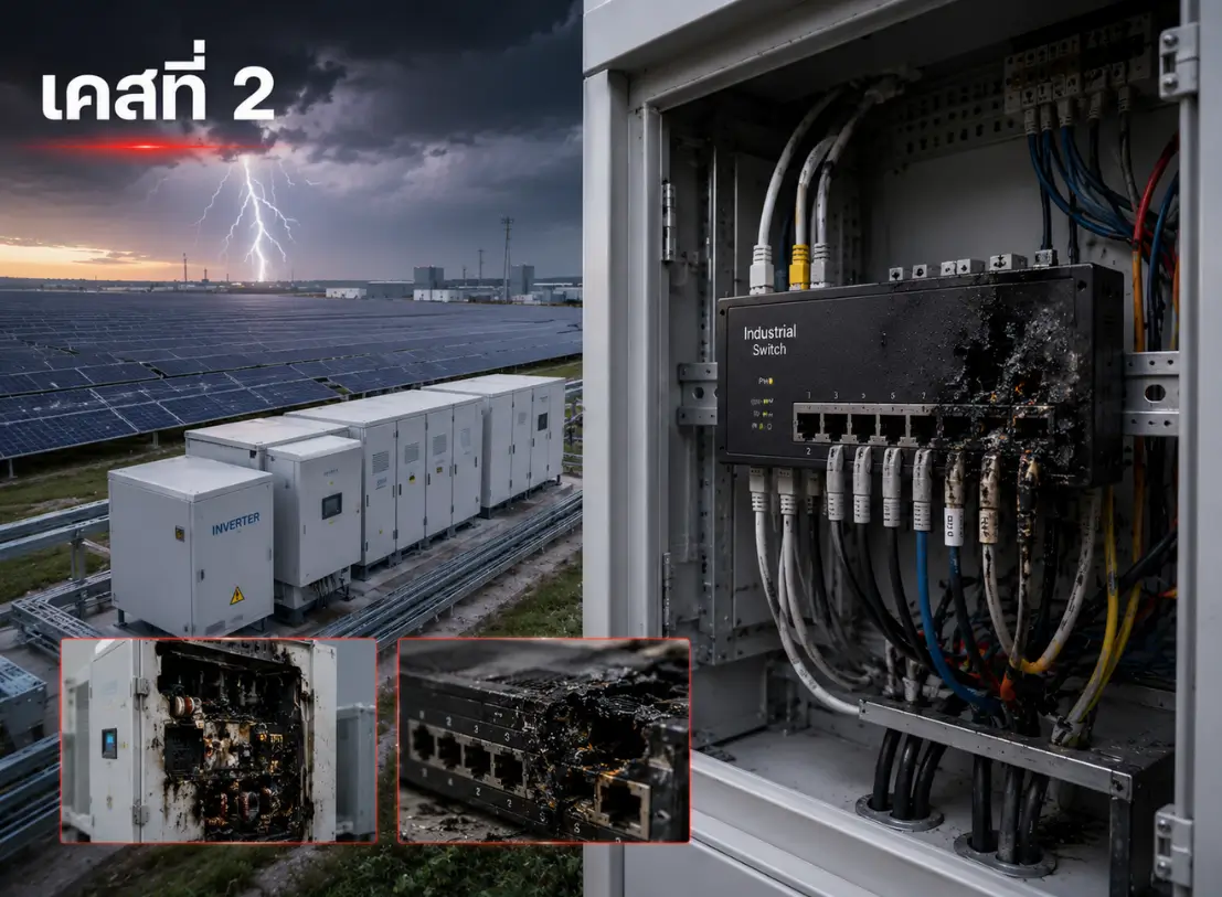 ทำไมระบบไฟฟ้าของไทยถึงทำลายอุปกรณ์ CCTV และ Network และวิธีหยุดวงจรเสียซ้ำซาก