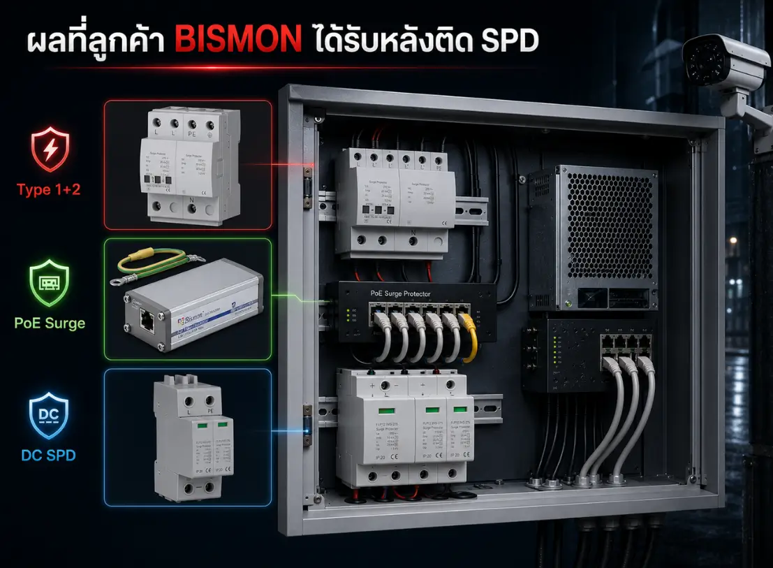 ทำไมระบบไฟฟ้าของไทยถึงทำลายอุปกรณ์ CCTV และ Network และวิธีหยุดวงจรเสียซ้ำซาก