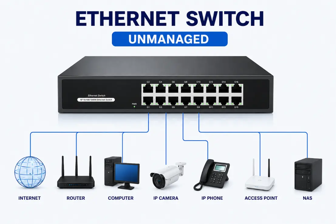 Ethernet Switch คืออะไร? สำคัญอย่างไรในระบบ Network