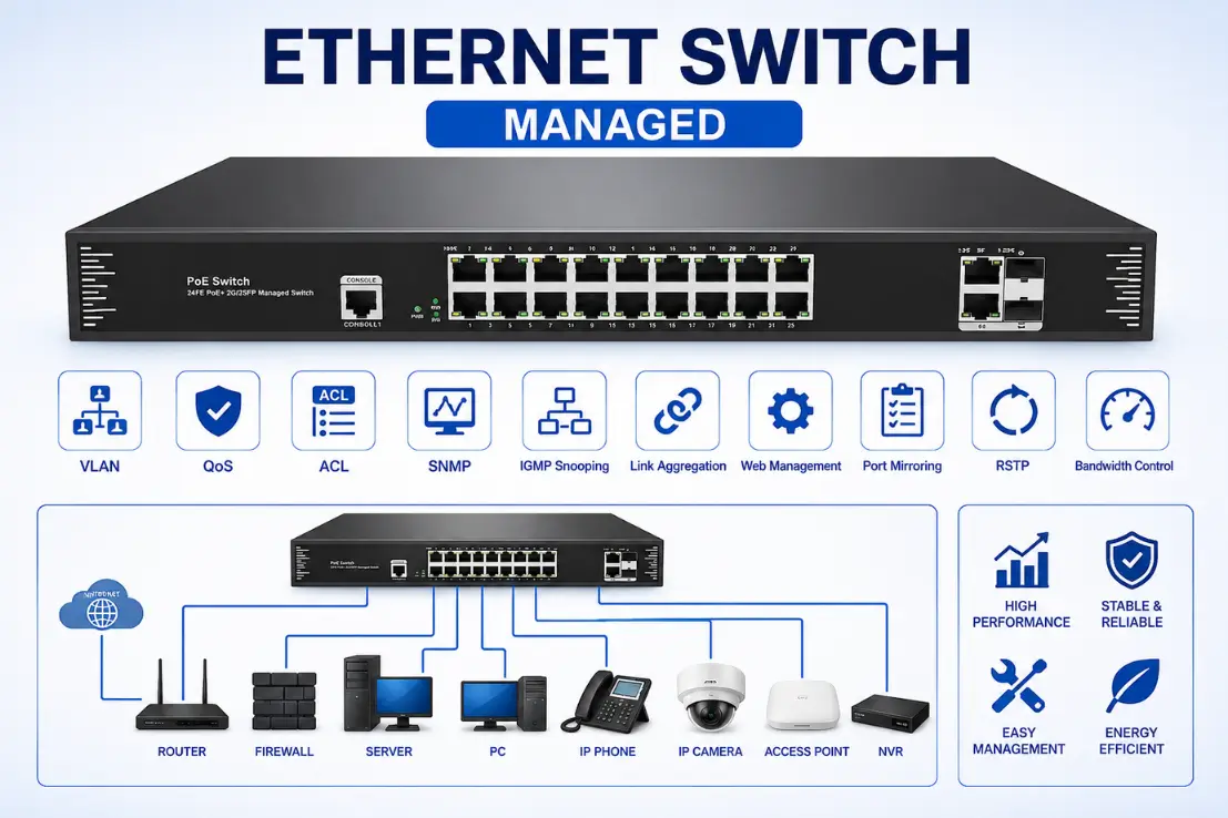Ethernet Switch คืออะไร? สำคัญอย่างไรในระบบ Network