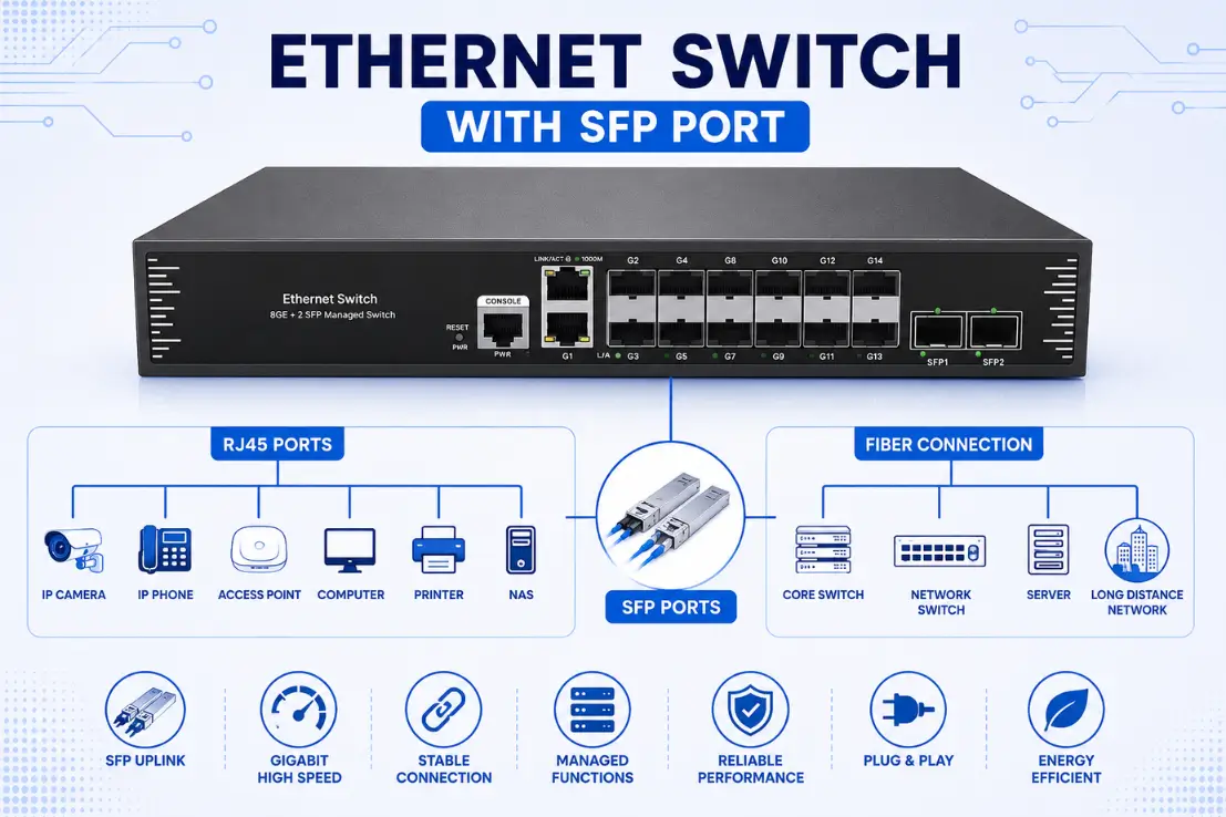 Ethernet Switch คืออะไร? สำคัญอย่างไรในระบบ Network