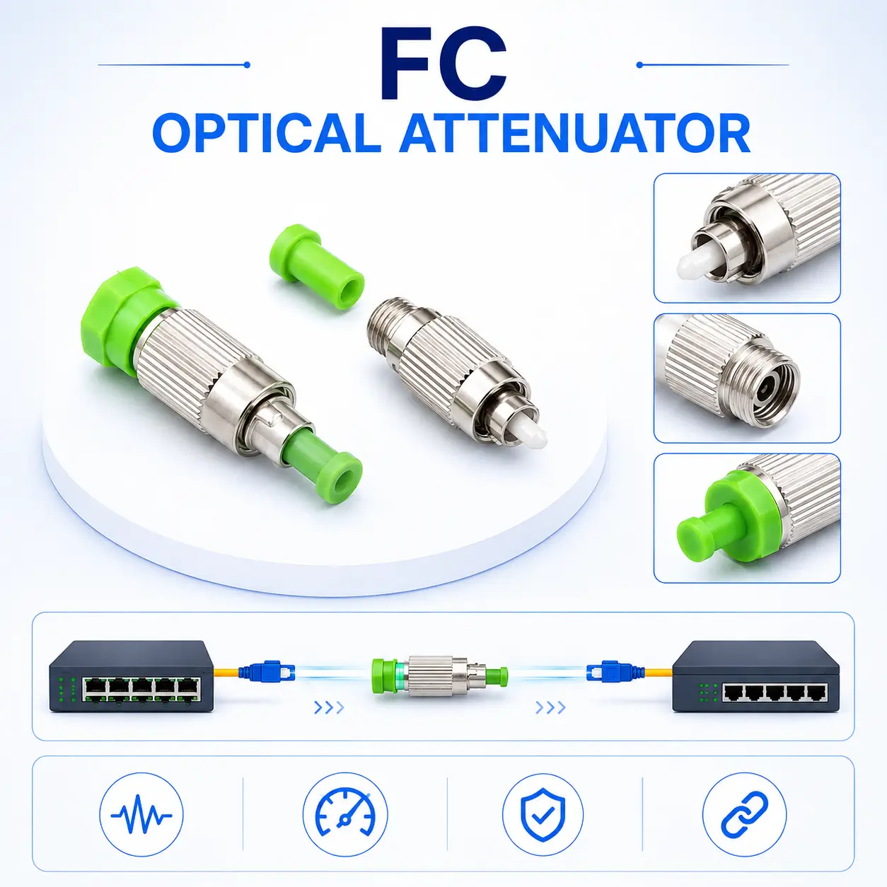 Optical Attenuator คืออะไร? คู่มือเลือกตัวลดทอนแสงสำหรับระบบ Fiber Optic Network