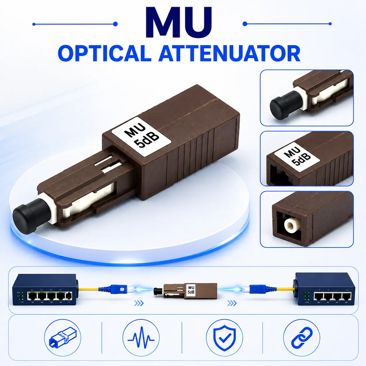 Optical Attenuator คืออะไร? คู่มือเลือกตัวลดทอนแสงสำหรับระบบ Fiber Optic Network