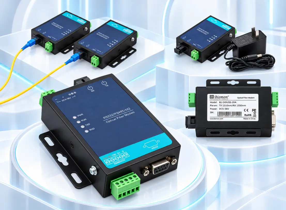 รีวิว RS232/485/422 to Fiber แบบ Single-Fiber
