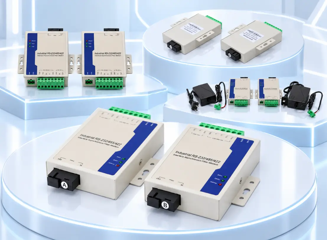 รีวิว RS232/485/422 to Fiber แบบ Single-Fiber