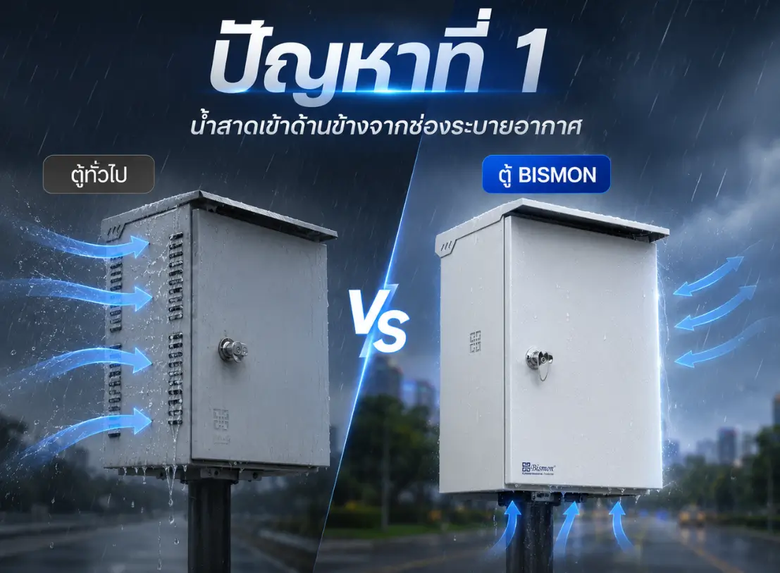 ทำไมตู้ Outdoor Cabinet ทั่วไปพังเร็ว